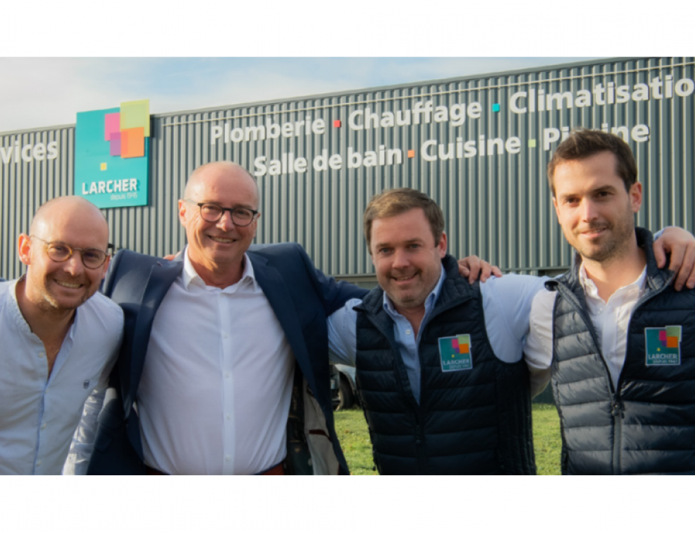 Le groupe Larcher a fêté ses 80 ans. © Larcher