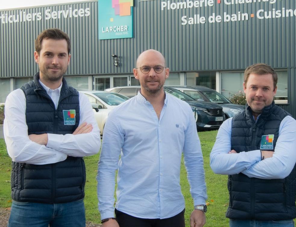 Le groupe Larcher a fêté ses 80 ans. © Maryvonne Desdoits