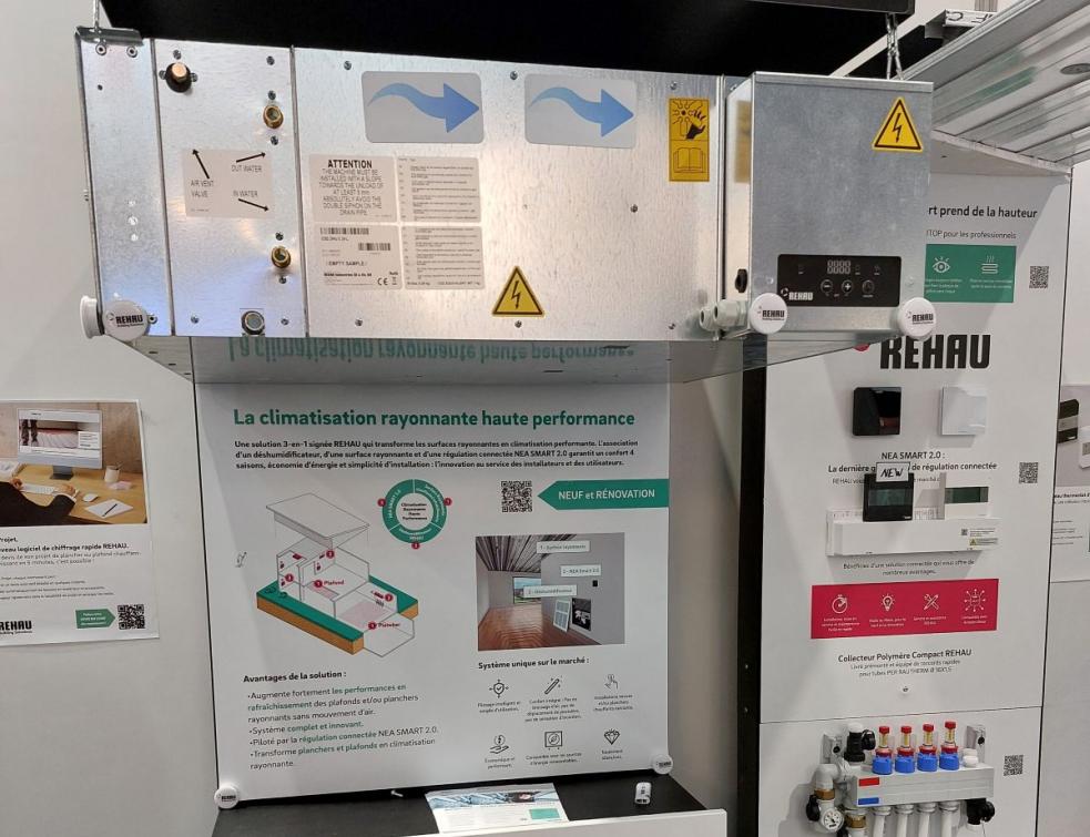 Coup d’œil sur les solutions REHAU. © Laure Pophillat