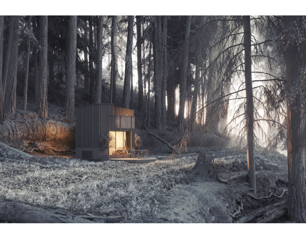 Greenkub, le cube habitable qui réinvente la façon de se loger. © Greenkub