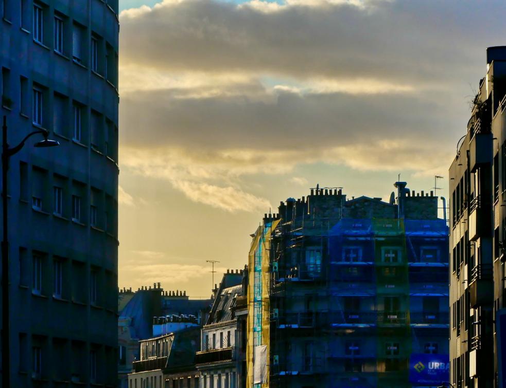 Paysage urbain à Paris. © PP