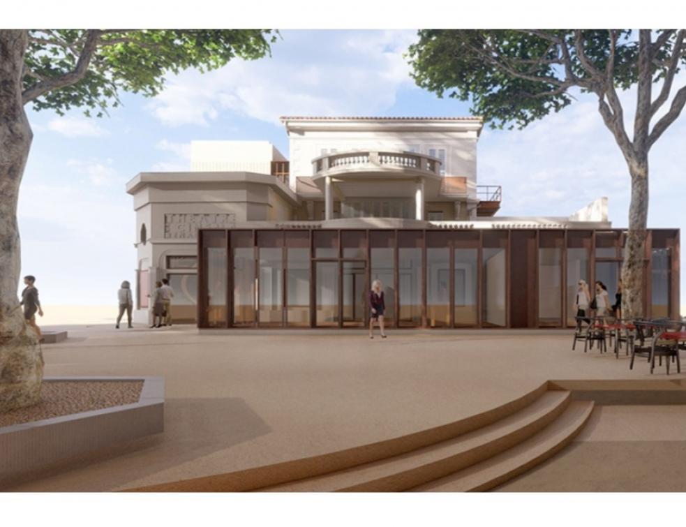 À Saint-Tropez, le cinéma La Renaissance renaît de ses cendres. © Ville de Saint-Tropez