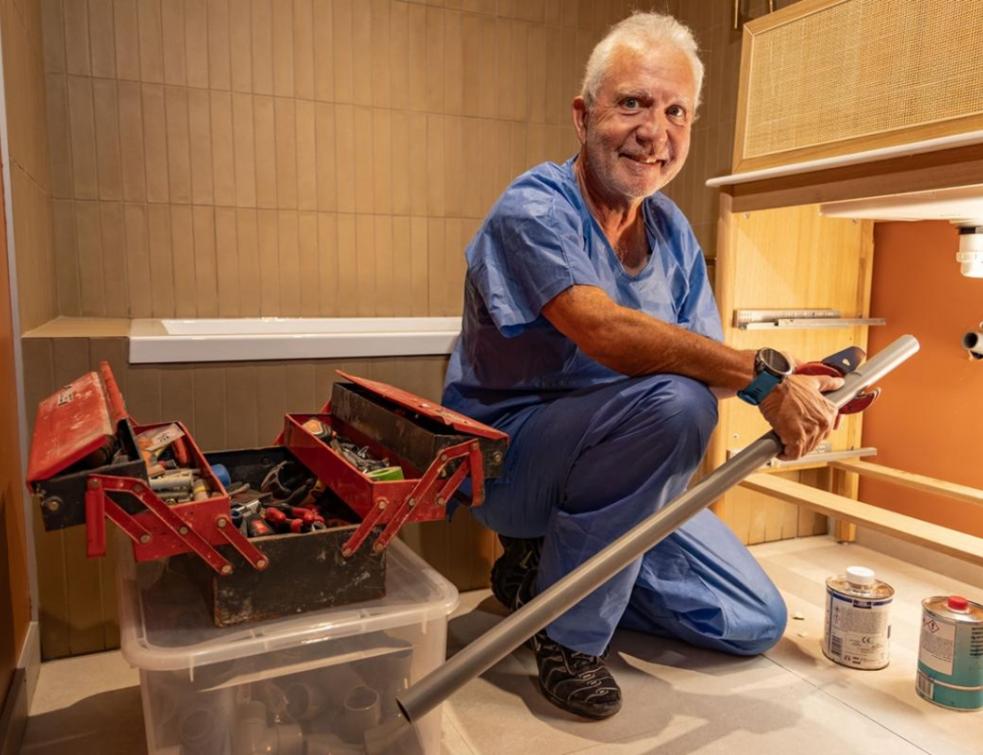 Entre artères et canalisations, quand un chirurgien devient plombier. © Thierry David / Sud-Ouest