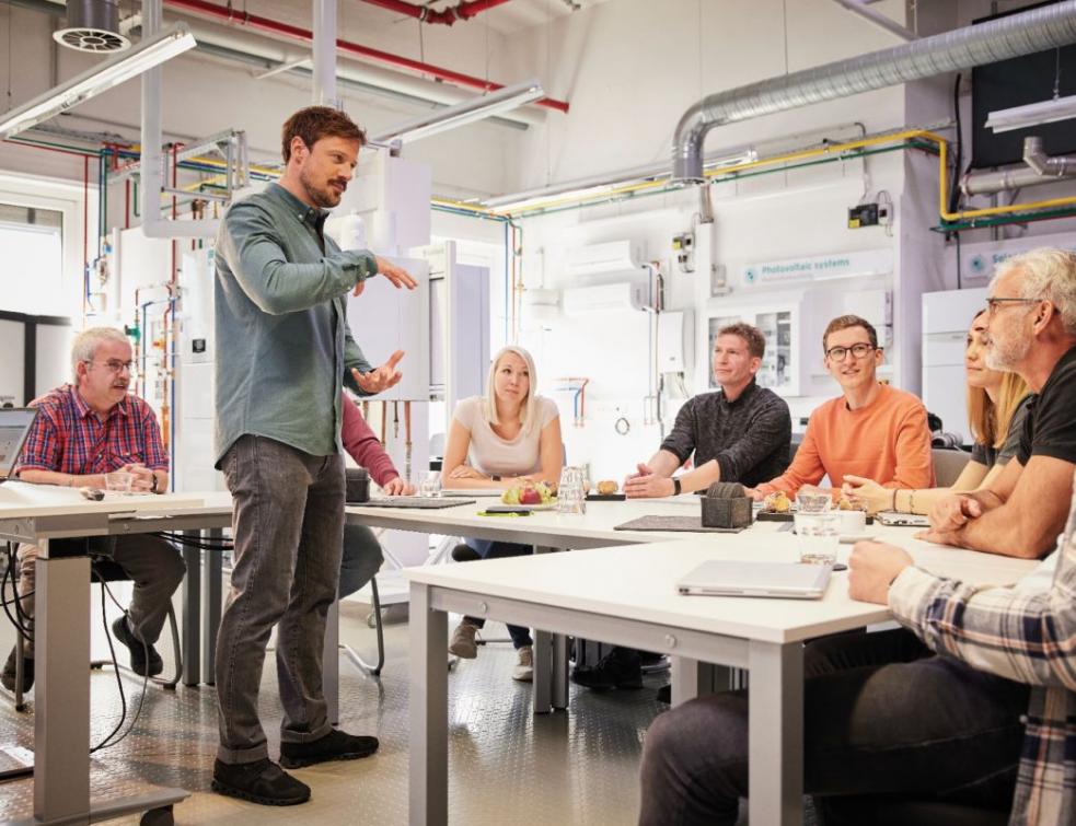 Former les pros du génie climatique avec Vaillant Group Académie. ©