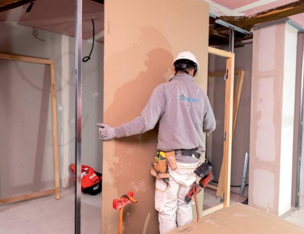 VivaCycle® de Siniat : le 100 % recyclé qui transforme les chantiers. © Siniat