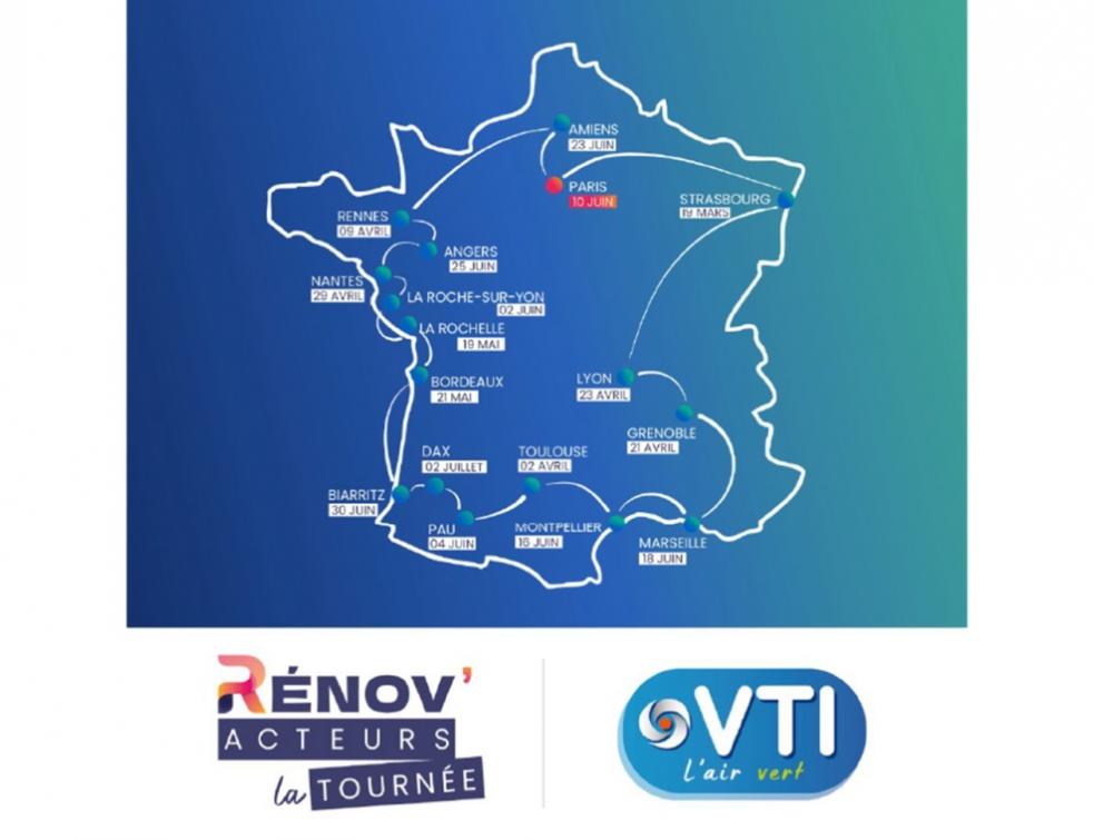 VTI fait la Tournée Rénov’acteurs 2026. © VTI