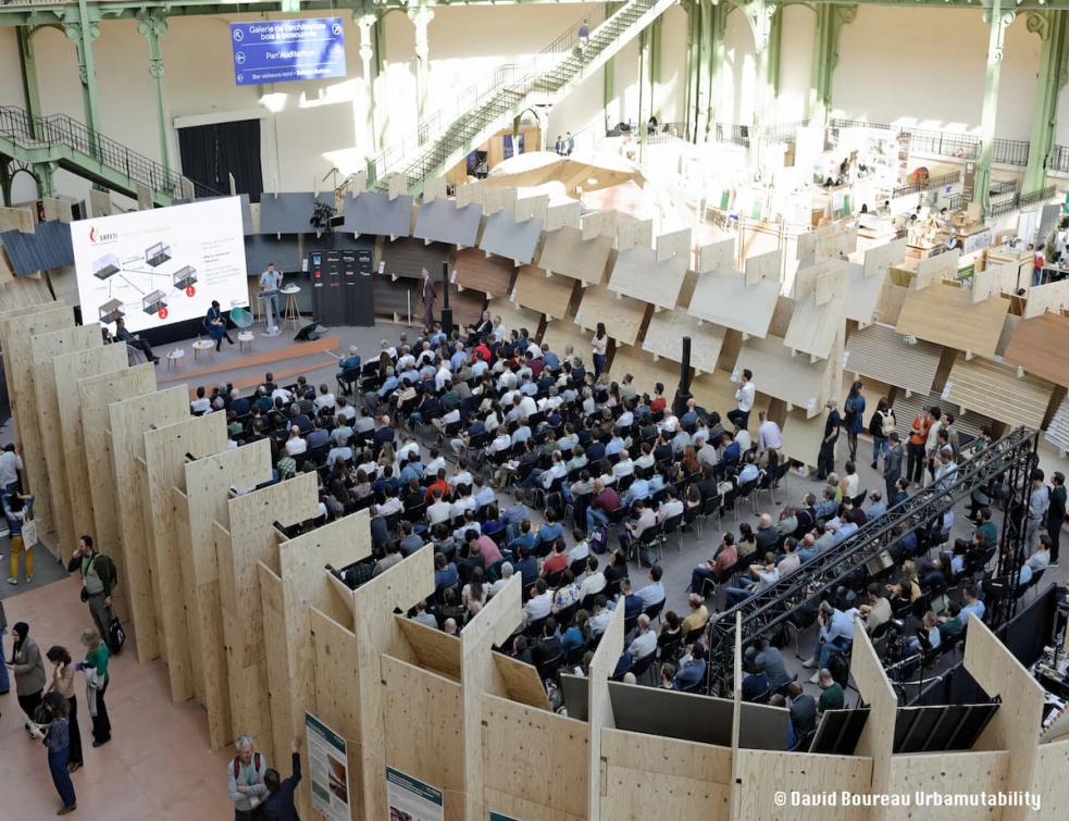 Affluence pour l'Atelier A6 Face à l'incendie au Grand Palais le jeudi 26 février 2026. © David Boureau Urbamutability