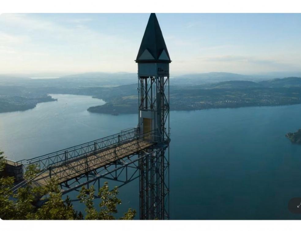 Faire de l'ascenseur une priorité publique. © André Meier