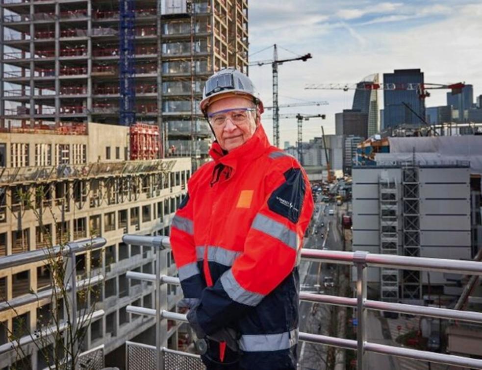 Le président de Vinci Xavier Huillard, 71 ans, reconduit pour quatre ans. © DR / hbrfrance.fr