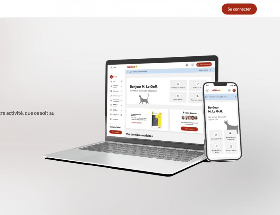 Cheminées Poujoulat refond son Espace Pro. © Cheminées Poujoulat