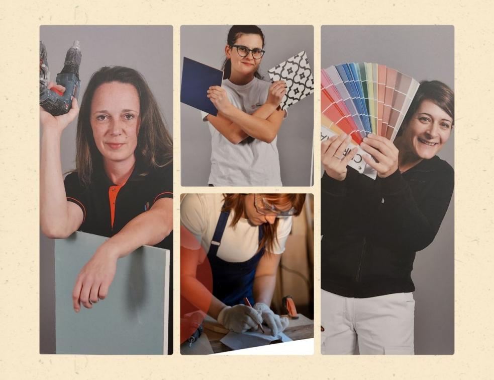 Femmes dans le BTP : freins et réalités du terrain. © Marc Roger