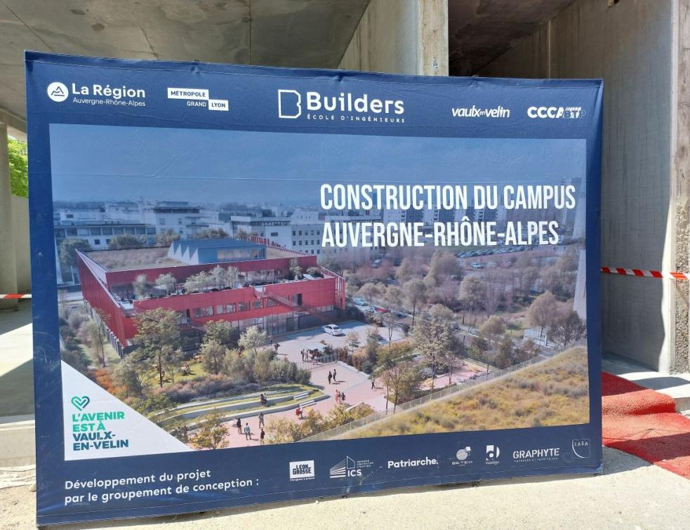 Builders lance un campus innovant près de Lyon. © Laure Pophillat
