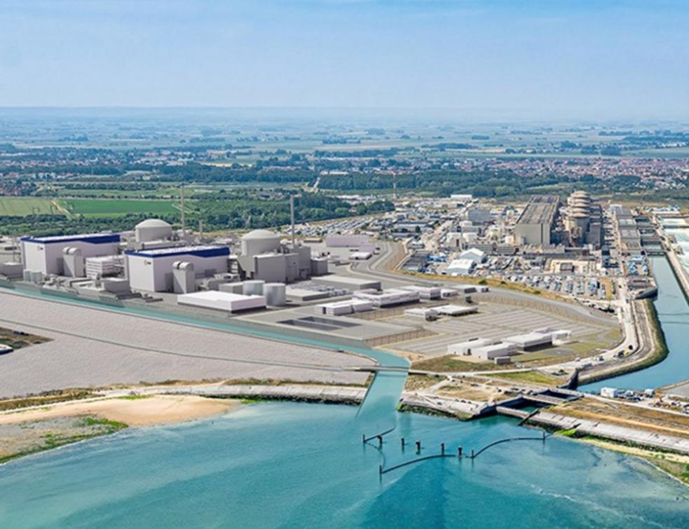 Le chantier des EPR2 serait mené par Bouygues-Eiffage-Vinci. © EDF