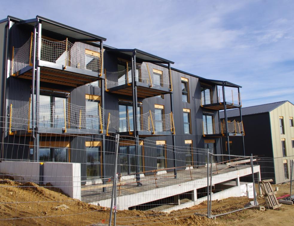 Chantier de logements collectifs à Limoges