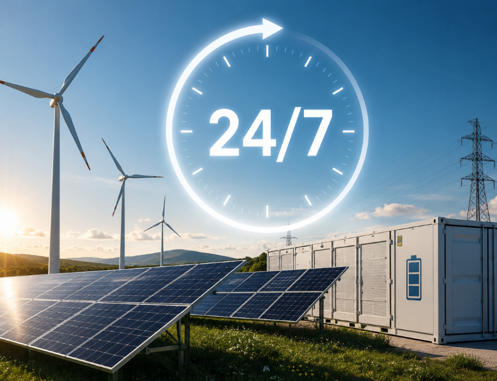 Électricité verte 24/7 : Engie et Legrand innovent en France. © IA / Laure Pophillat
