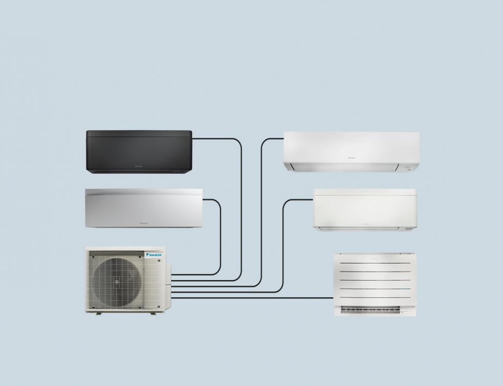 Une pompe à chaleur multisplit Daikin