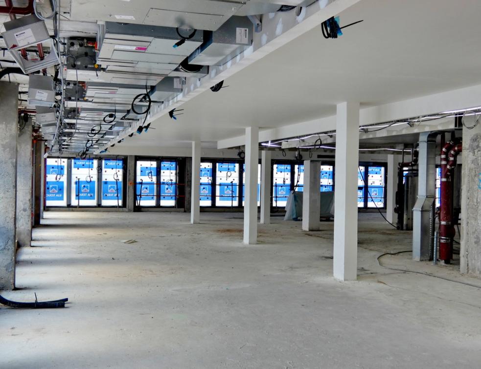 Les Arches du Carreau à Neuilly contiendra 1096 UtCi d'Intuis et une vingtaine de pompes à chaleur sur boucle d'eau