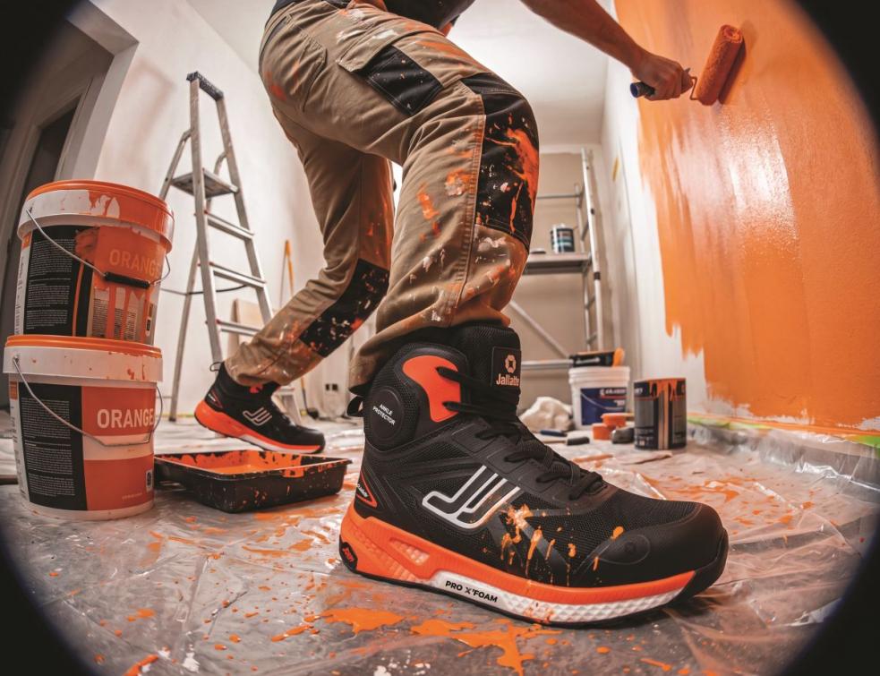 Jallatte SUPERBAX : la chaussure de sécurité passe au running.
