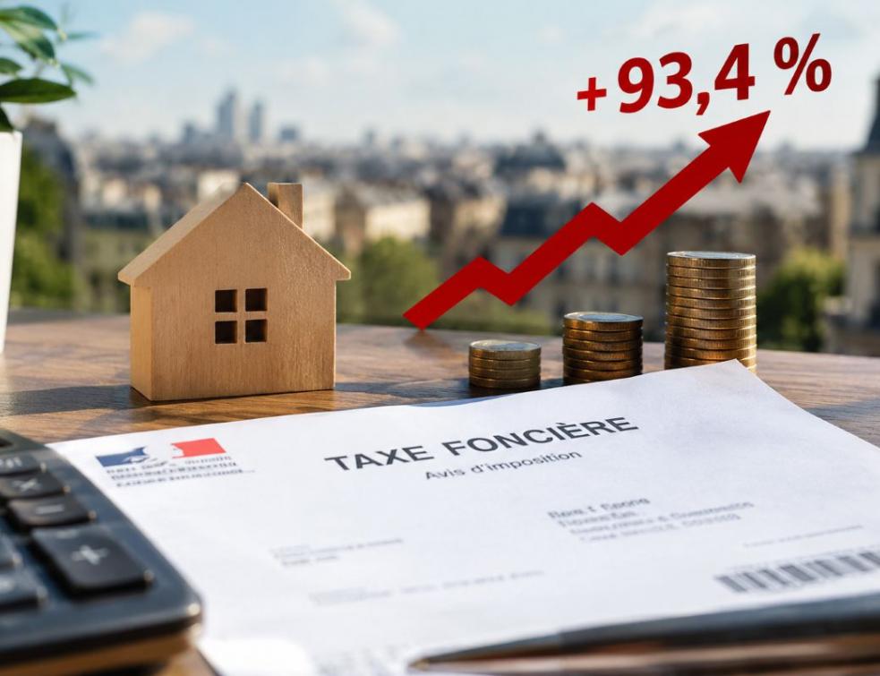 Taxe foncière : +93,4 % en 20 ans, les villes les plus chères. © IA / Laure Pophillat